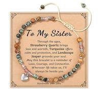 Snorvixre Pulsera de piedra natural contemporánea, cadena de cuentas de piedras preciosas únicas para los amantes de la moda, joyería de muñeca distintiva, pulsera de corazón de ágata negra, talla