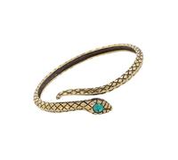 Snorvixre Pulsera de serpiente abierta moderna, exquisita joyería multifuncional perfecta para mujeres de moda, joyería de pareja de moda, Einheitsgröße, como se describe