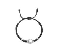 Snorvixre Pulsera tejida ajustable inspirada en el deporte, hecha de cuerda negra resistente, perfecta para personas activas y parejas, accesorio de fitness, pulsera de regalo, Einheitsgröße, como se