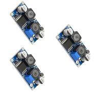 Snorvixre Regulador de voltaje automático, 3 V, 32 V, rangos de entrada, 400 KHz, potencia estable de frecuencia, ajustable stepping up abajo