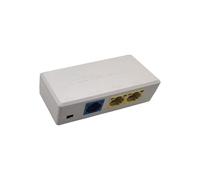Snorvixre Repetidor PoE compatible con 802.3af / at que divide una sola entrada en dos salidas y proporciona corriente y datos a una distancia de 100 m divisor Ethernet