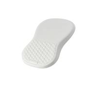 Snorvixre Reposamuñecas de espuma viscoelástica, alfombrilla de ratón, diseño ergonómico, parte inferior antideslizante para mayor comodidad, ayuda a la circulación sanguínea