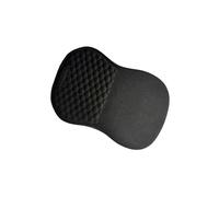 Snorvixre Reposamuñecas de espuma viscoelástica, alfombrilla de ratón, diseño ergonómico, parte inferior antideslizante para mayor comodidad, ayuda a la circulación sanguínea