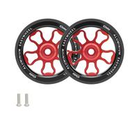 Snorvixre Rueda de repuesto de aleación de aluminio para bicicletas plegables con rodamiento sellado Rueda de repuesto duradera de aleación de aluminio