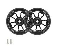 Snorvixre Rueda de repuesto de aleación de aluminio para bicicletas plegables con rodamiento sellado Rueda de repuesto duradera de aleación de aluminio