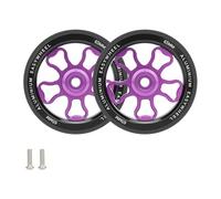 Snorvixre Rueda de repuesto de aleación de aluminio para bicicletas plegables con rodamiento sellado Rueda de repuesto duradera de aleación de aluminio