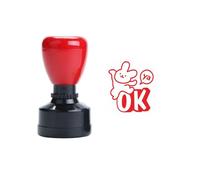 Snorvixre Sello de plástico para comentarios en inglés para profesores para tareas e incentivos a la enseñanza, tabla de comportamiento de plástico