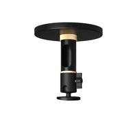 Snorvixre Soporte de techo ajustable para proyectores con tubo de aluminio de 3,5 mm de grosor y amplia compatibilidad con colgador deslizante