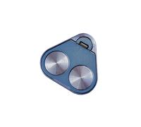 Snorvixre Soporte para teléfono ABS muy fino, giratorio 360 grados, no se cae, soporte de doble función para un manejo seguro con una sola mano, soporte para teléfono fuerte