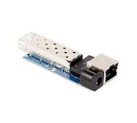 Snorvixre Tarjeta convertidora rápida de fibra óptica de 1,25 Gbps a Ethernet con conector para una transmisión de señal estable, adaptador SFP de fibra óptica a Ethernet