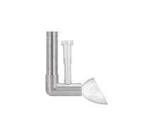Snorvixre Tubo de skimmer para mantener el agua alejada de los residuos de aceite. Prácticas superficies de agua. Skimmer eficientes accesorios de filtro accesorios para entusiastas de acuarios