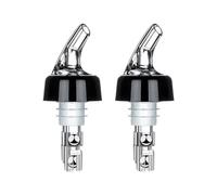 Snorvixre Vertedor de botellas de vino de 2 piezas, calculado automáticamente, 45 ml, a prueba de fugas, boquilla de control fijo para clubes comerciales, uso doméstico, vertedor de vino, herramienta