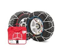 SNOVIT 4x4 Talla 370 - Cadena de nieve metálica 16 mm. 4x4, furgoneta y camión. Certificación ÖNORM EN-16662-1. Set 2 Uds.