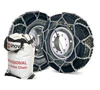 SNOVIT E-3000 Talla 570 - Cadena de nieve metálica para camión y Bus. Certificación ÖNORM V5119:2021. Set 2 Uds.