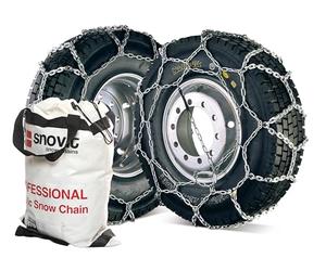 SNOVIT E-3000 Talla 595 - Cadena de nieve metálica para camión y Bus. Certificación ÖNORM V5119:2021. Set 2 Uds.