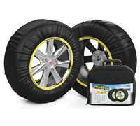 SNOVIT FIX&GO TEX PLUS Talla XXL - Cadena de nieve textil. Turismo, SUV, 4x4 y furgoneta. Certificación ZT EN-16662-1. Set 2 Uds.
