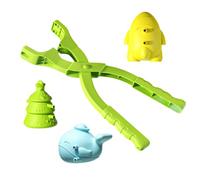 Snow Ball Maker - Winter Mold Clip, Outdoor Activity Tool, Ergonomic Long Handle Grip, Compressed Sphere Forming Mechanism, Cold Weather Play Accessory, Ideal for Seasonal Activity
