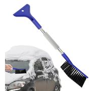 Snow Brush - Car Snow Brush And Ice Scraper, 2 In 1 Frost Remover Cleaning Tool, Snows Removal Tool, Winter Frost Remover | Snows Scrapers For Vehicle Suv Truck Exterior Outdoor Maintenance Morning