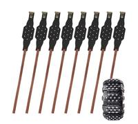 Snow Chains for Car Tires - 8 Piece Adjustable Tire Traction Chains | Snow Tire Chain for SUV, Truck, Pickup, Van, Sedan 6.5-9.65in, Winter Driving, Ice, Off-Roads Safety