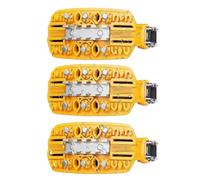 Snow Chains for SUV, Anti Slip Tire Chains for Cars, Pickup Trucks & SUVs, Security Chains for Snow, Ice and Mud Roads, Set of 3 for Enhanced Traction and Road Safety in Winter Conditions