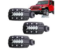 Snow Chains for SUV, Anti Slip Tire Chains for Cars, Pickup Trucks & SUVs, Security Chains for Snow, Ice and Mud Roads, Set of 3 for Enhanced Traction and Road Safety in Winter Conditions