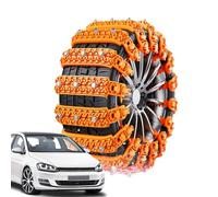 Snow Chains - Wheel Chain | Snow emerrgency Traction Car Winter Snow Tire Chains Stormy Weather Icy Roads Driving Security Tire Traction Wheel Neumático Chains for Minivan Caravan Anti-Skid
