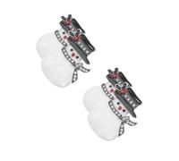 Snow Christmas Holiday Brooch Lapel Sweater Snowman Pin Chirstams Pins Snowflake Snownman Necklace Alloy