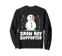 Snow Day Supporter Snowflake Teacher Christmas Winter Season Sudadera