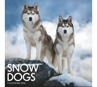 Snow Dogs Calendar 2026: 12 Months of Winter Adventures with Notes and Monthly Planner