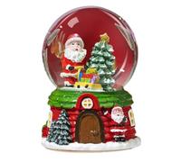 Snow Globe Christmas Music - Christmas Crystal Ball | Cute Water Globe Music Ball Cartoon Christmas Decoration | Christmass Gift Crystal Balls Battery Operated For Shelves Living Room Desks Bedrooms