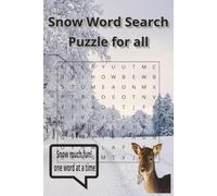 Snow Habitat Word Search Puzzle Book for Kids: Easy-Read Print Arctic Puzzles Featuring Penguins, Polar Bears & Winter Words