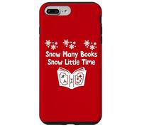 Snow Many Books Snow Little Time Reading Christmas Book Club Carcasa para iPhone 7 Plus/8 Plus