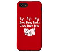 Snow Many Books Snow Little Time Reading Christmas Book Club Carcasa para iPhone SE (2020) / 7/8