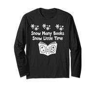 Snow Many Books Snow Little Time Reading Christmas Book Club Manga Larga
