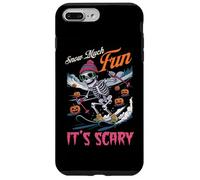 Snow Much Fun Its Scary Esqueleto esquiando Amante Carcasa para iPhone 7 Plus/8 Plus
