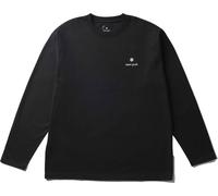 Snow Peak - Camisetas - NSD Logo LS T-Shirt Black - Talla M - Negro Negro M