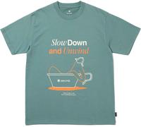Snow Peak - Camisetas - Relaxation T-Shirt Light Green - Talla S - Verde Verde S