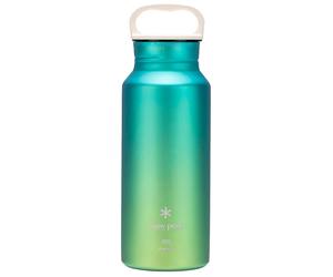 Snow Peak - Cantimploras - Titanium Aurora Bottle 800 Ml In Ocean de Titanio - Verde Verde one size