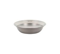 Snow Peak Cuenco de acero inoxidable L, plateado, ligero y duradero para el hogar, camping y al aire libre