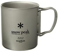 Snow Peak Doble pared 450 taza, talla única
