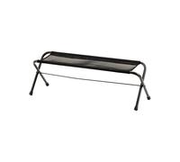 Snow Peak - Mesas y sillas de camping - Mesh Folding Bench Black de Aluminio - Negro Negro one size