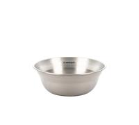 Snow Peak Tazón de vajilla de acero inoxidable M