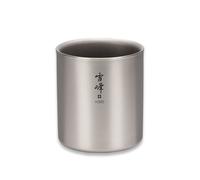 Snow Peak Titanium Double Wall Stacking Mug H - 300ml