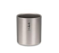 Snow Peak Titanium Double Wall Stacking Mug H - 450ml