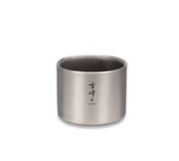 Snow Peak Titanium Double Wall Stacking Mug M - 200ml