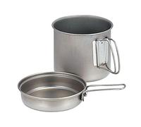 Snow Peak Titanium Trek - Juego de Cocina Ultraligero y Compacto para Acampar y Senderismo