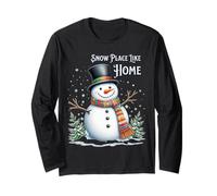 Snow Place Like Home Snowman Manga Larga