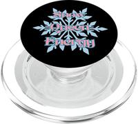 Snow Queen Energy Fierce Queer Holiday Pride PopSockets PopGrip para MagSafe