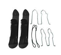 Snow Skis Attachment | 2 en 1 ABS+Iron Winter Conversion Kit | Universal Ski Blades For Scooters Strollers Balance Bikes | Durable Gliding Accessory | Snow Skis for Outdoor Sports Park Lakeside Resort