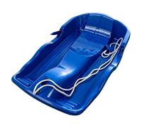 Snow Sled - 2 Person Double Toboggan | Thickened, Pull Ropes & Handles